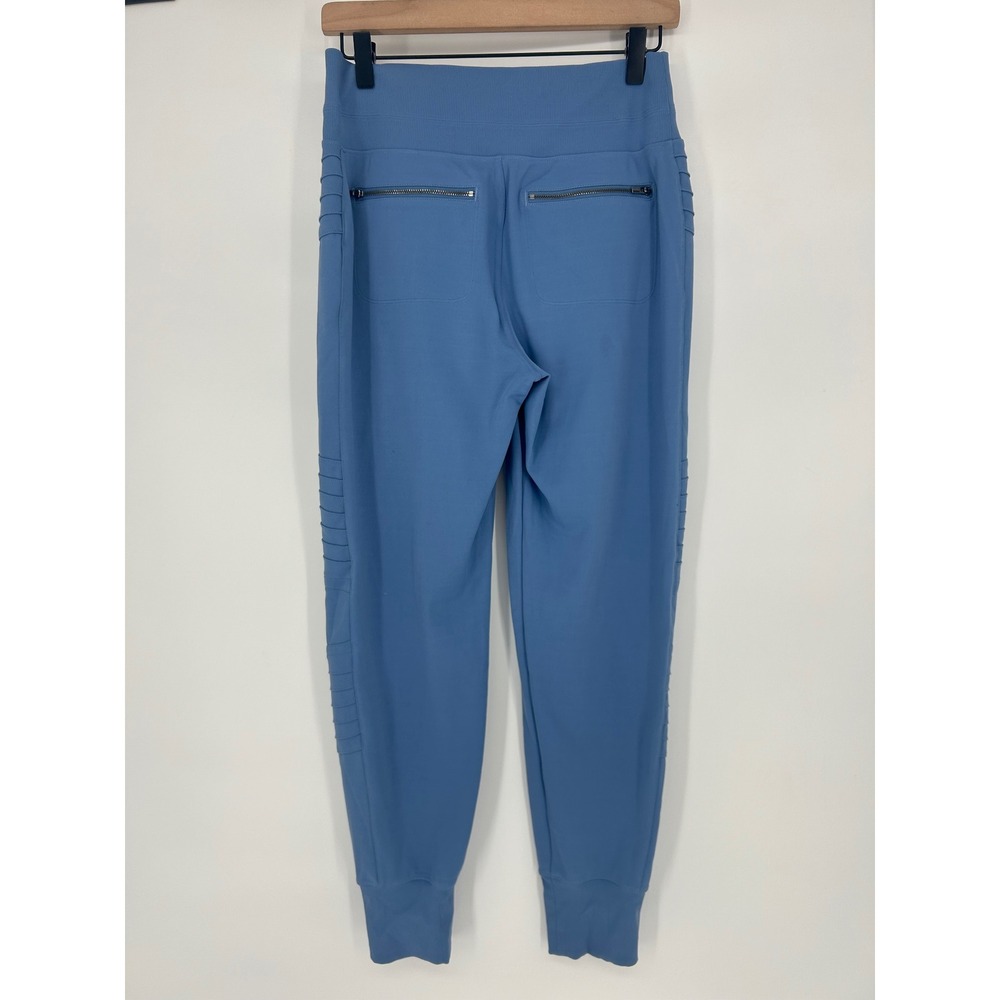 Athleta Venice Moto Jogger Pants Cottage Blue Size Small- Athleisure Activewear - Picture 3 of 13